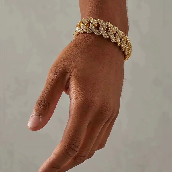 GYMON | Gold Cuban Link Bracelet 19MM
