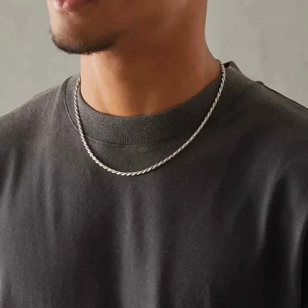 SYOPE | 3MM Silver Rope Chain